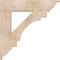 Ekena Millwork Merced Traditional Smooth Bracket, Douglas Fir, 5 1/2"W x 30"D x 30"H BKT06X30X30MRC01SDF - alternate 4